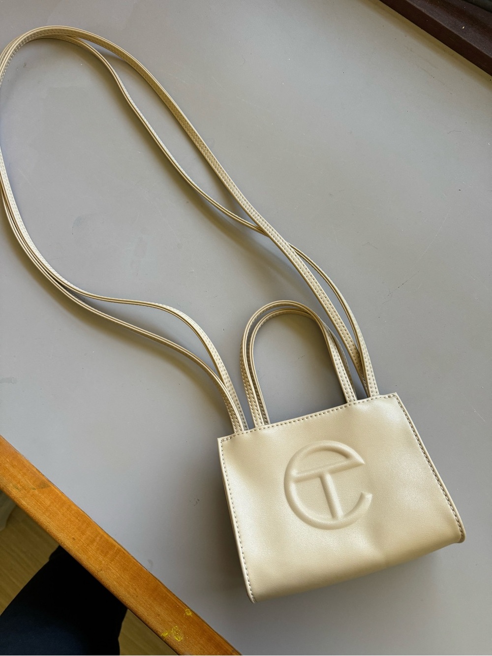 Telfar Small Shopping Bag Tan